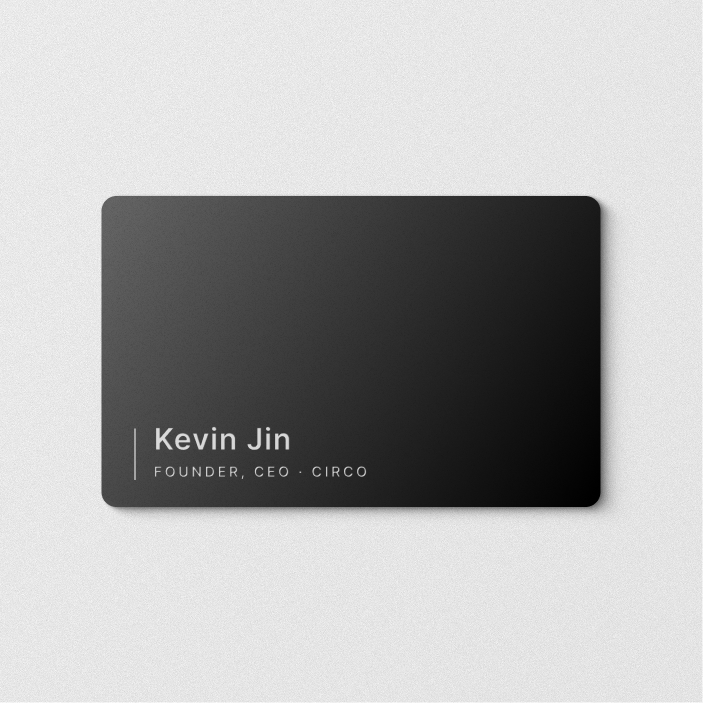 Circo Custom Metal Card