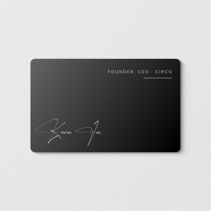 Circo Custom Metal Card