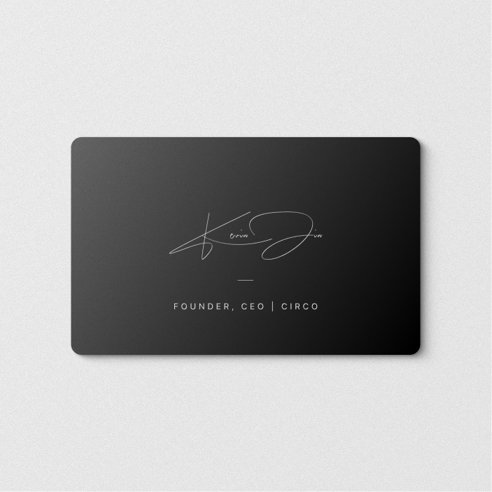 Circo Custom Metal Card