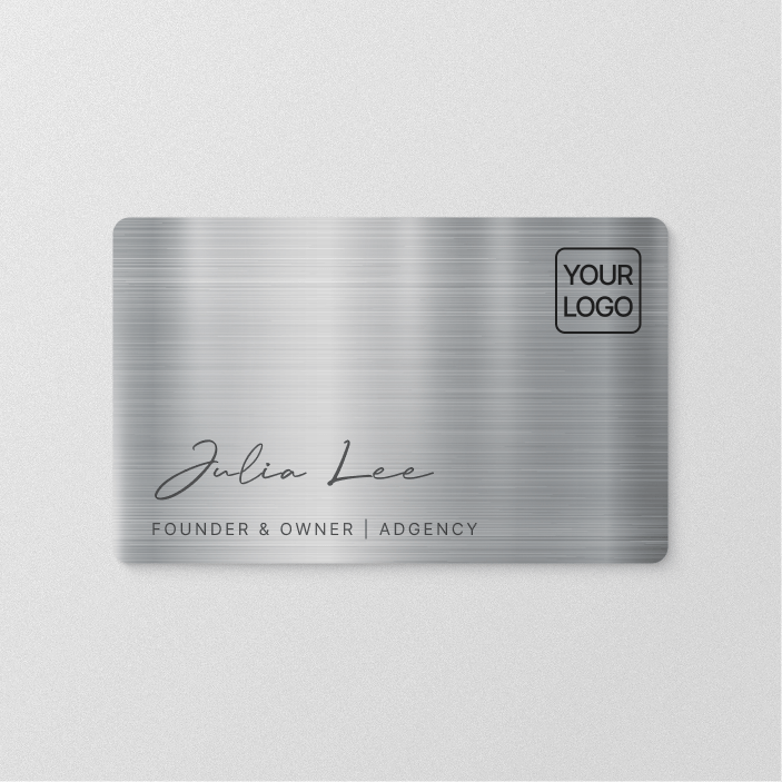 Customized Steel Card Circo Custom Metal Card