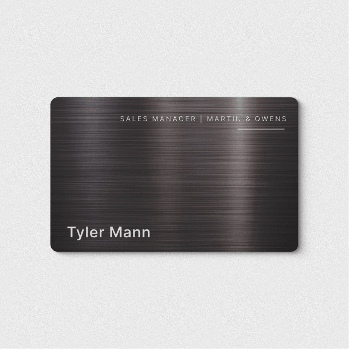 Circo Custom Metal Card